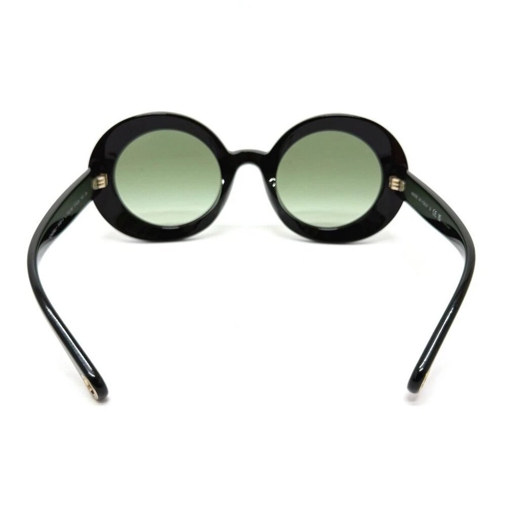 CHANEL 5489-A CC Mark Round Shape Eyewear sunglasses Plastic Green - Picture 4 of 12